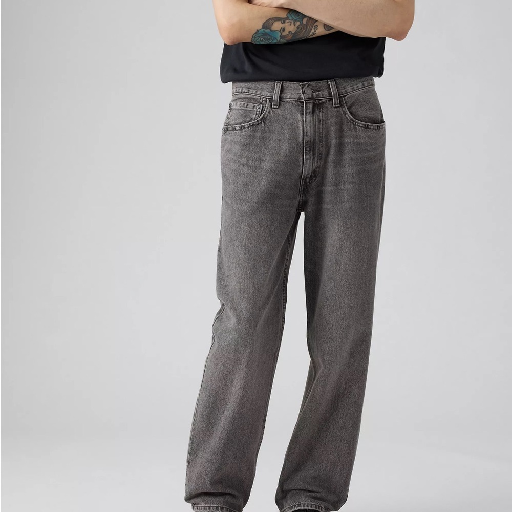 565™ LOOSE STRAIGHT MEN'S JEANS 29x28 Gray